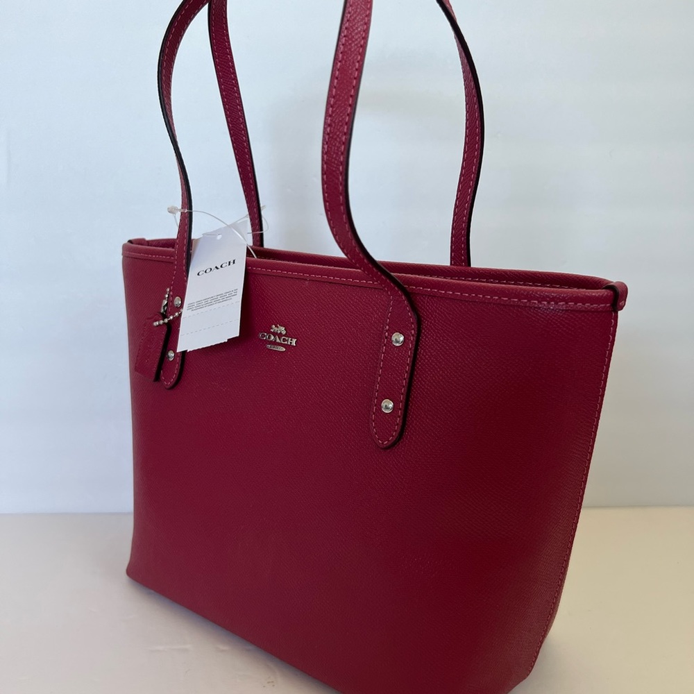 NWT COACH MINI CITY ZIP TOTE HANDBAG PURSE - Picture 3 of 9
